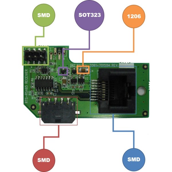 รับประกอบแผงวงจรอิเล็กทรอนิกส์ SMD / PCB Assembly ( PCBA ) ปทุมธานี ไทย