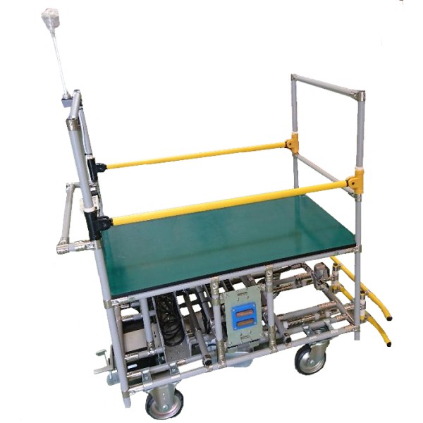 AGV, Thailand, unmanned transportation, transportation automation, logistics improvement, erector