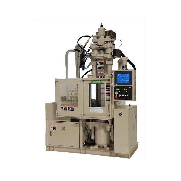 Maximum Efficiency in Limited Space! Multi-Purpose Vertical Injection Molding Machine SAV Series