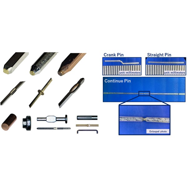 Metal terminal for connector, PCB and lead wire, pin for electrical conductivity, Chonburi Thailand