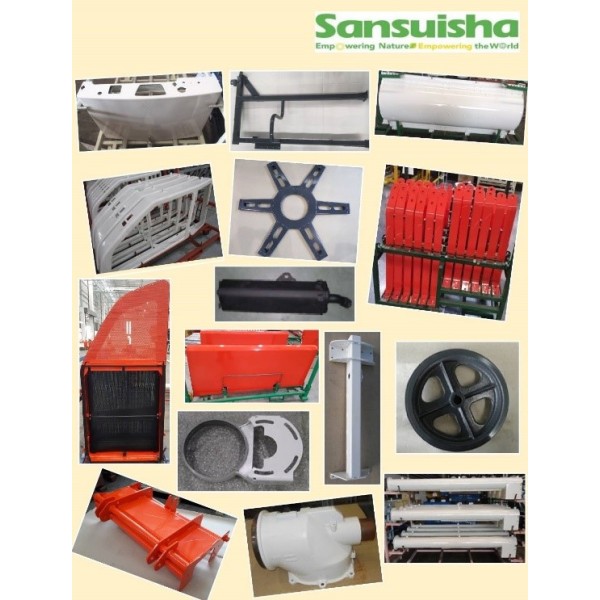 Surface Treatment/Coating of Service (Melamine, 2k, Heat-resistance)