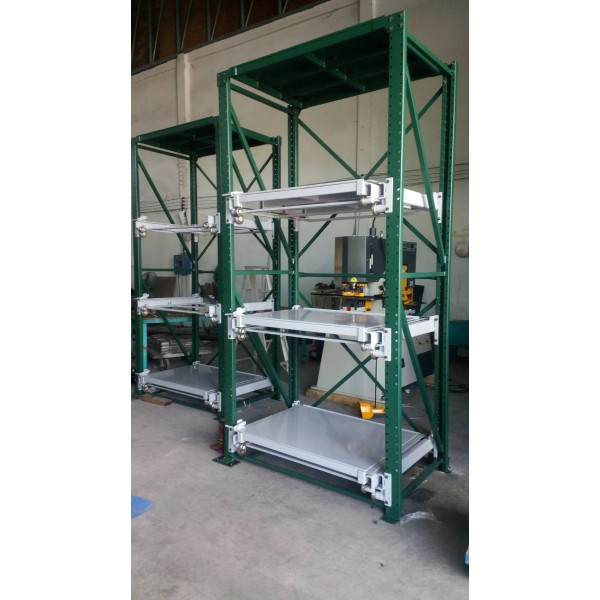 Heavy-Duty Drawer Rack for Molds and Pallets in Thailand