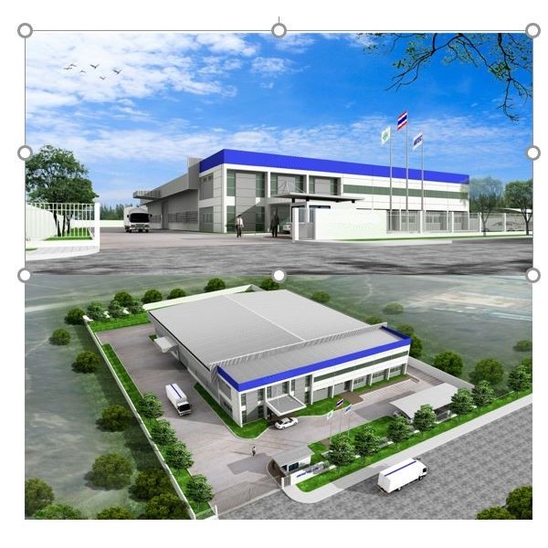 การให้บริการแบบจำลอง 3D สำหรับการมองเห็นภาพรวมของโครงการจากมุมสูง (Aerial View 3D Modeling Service for Project Overview)
