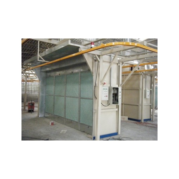 High-Efficiency Painting Operations with Hanger Conveyor System Booth in Thailand