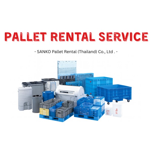 SANKO Plastic Pallet Rental Service | Total Logistics Solution with TRAXGO®