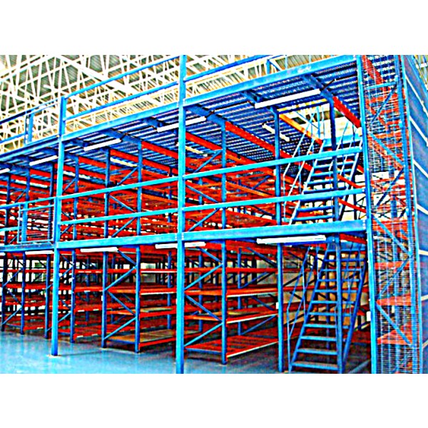 Multi-Tiers Mezzanine Racking System Manufacturing Thailand
