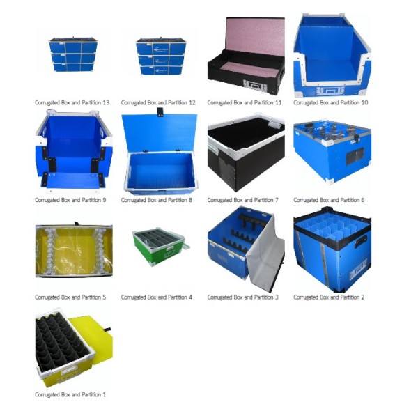 Corrugated Box and Partition