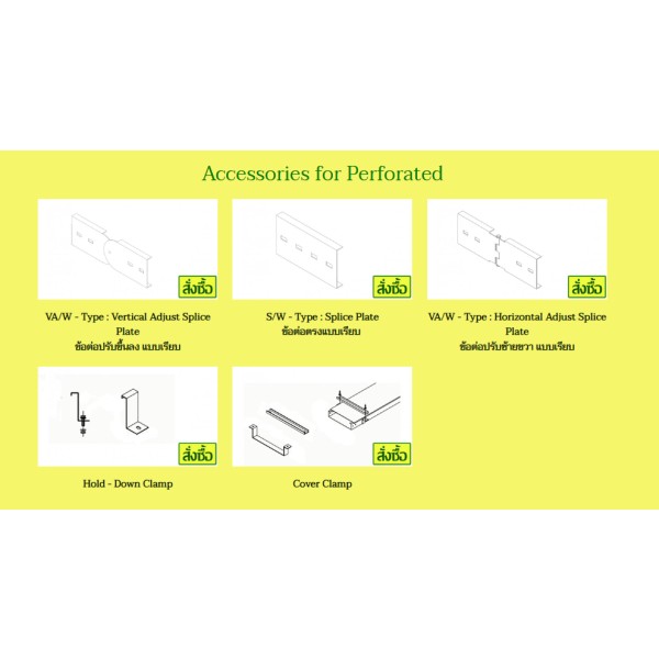 Accessories for Perforated