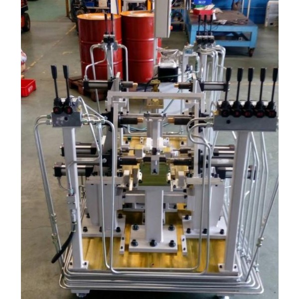 The achievement of jig fixture and motorcycle spare parts production