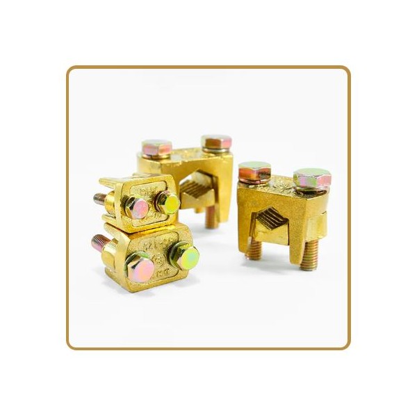 OEM production brass bushing fish tail Clamp