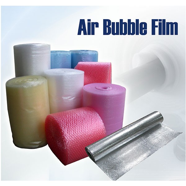 PE AIR BUBBLE พลาสติกกันกระแทก เม็ดฟองอากาศแบบม้วน แบบแผ่น