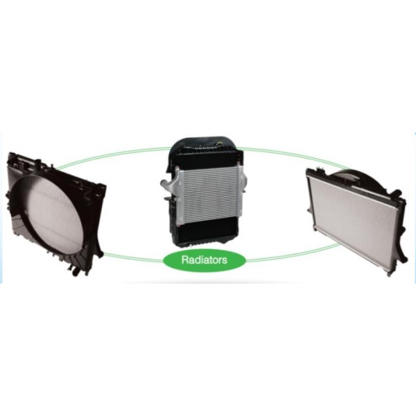 Aluminum Radiators with Intercooler Units