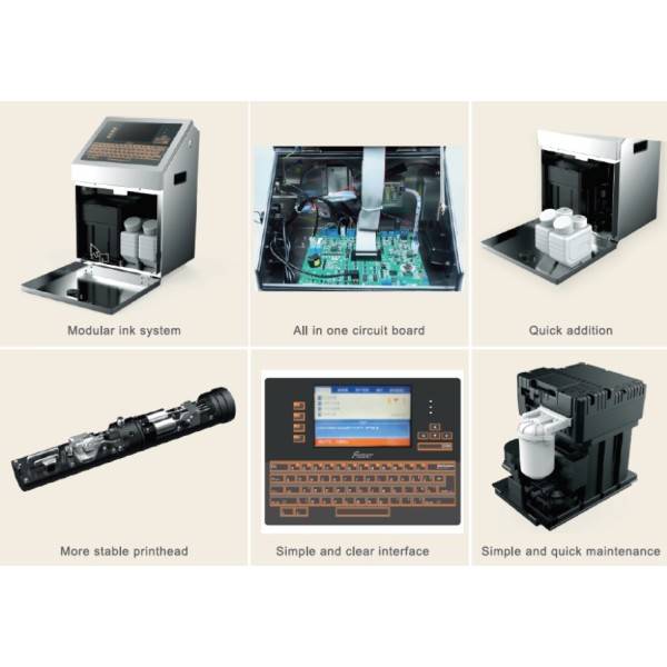 เครื่องพิมพ์แบบ CIJ (continuous inkjet)