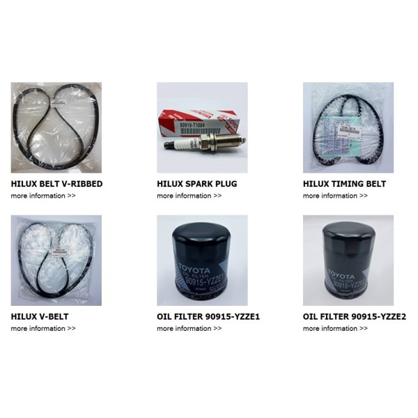 Auto Parts for all, Toyota