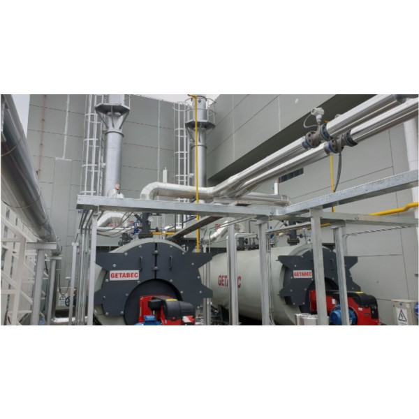 Hot water boiler as required temperature Thailand Bangkok