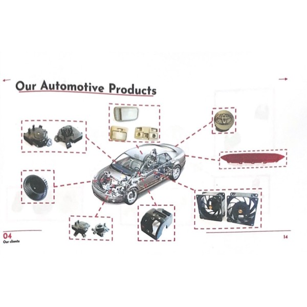 Plastic injection, stamping, automotive products