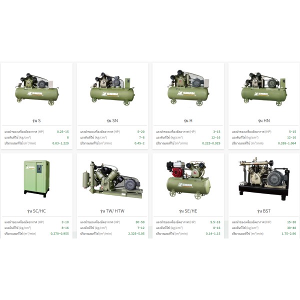 Reciprocating Air Compressor Samutprakarn Thailand