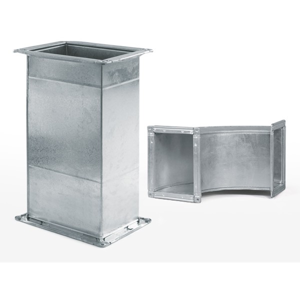 Rectangular Duct / Made from galvanized steel and stainless steel materials