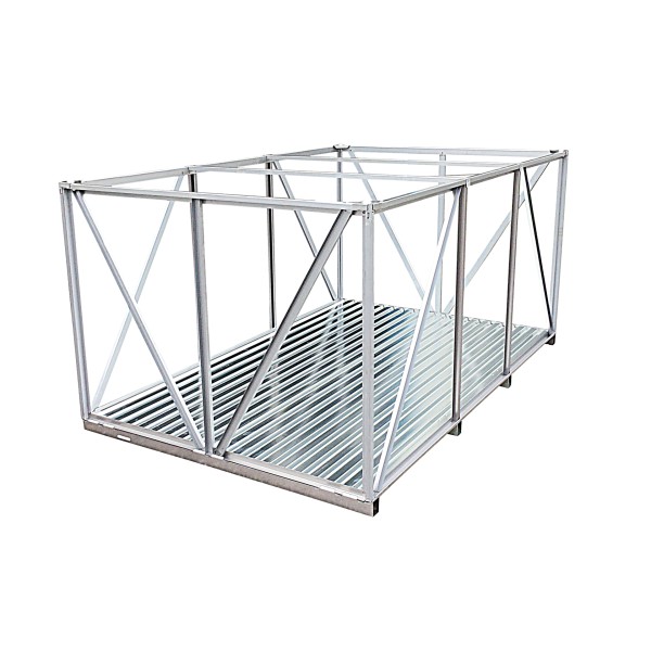 กล่องเหล็กแบบใช้ครั้งเดียว (One-Way Steel Case) NCD Type รุ่นน้ำหนักเบา - บรรจุภัณฑ์สำหรับการขนส่ง