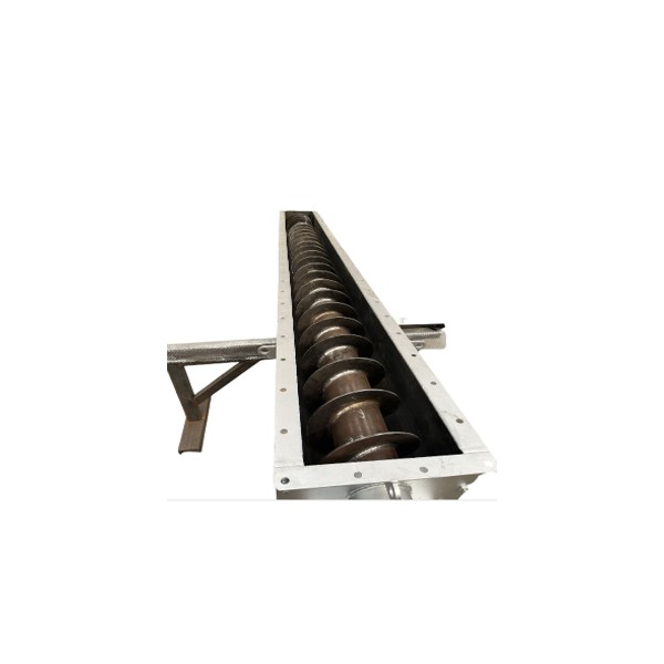 Screw conveyor for exhaust