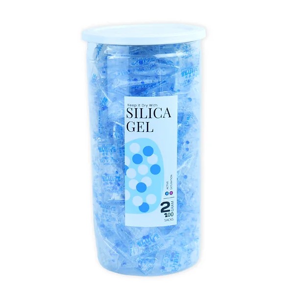 湿気問題を解決するSiligaGel 2g: 食品・電子機器保護用 (タイ)