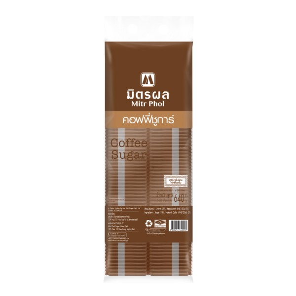 พรีเมียมคอฟฟี่ชูการ์ (Premium Coffee Sugar): น้ำตาลกรวดผสมคาราเมล