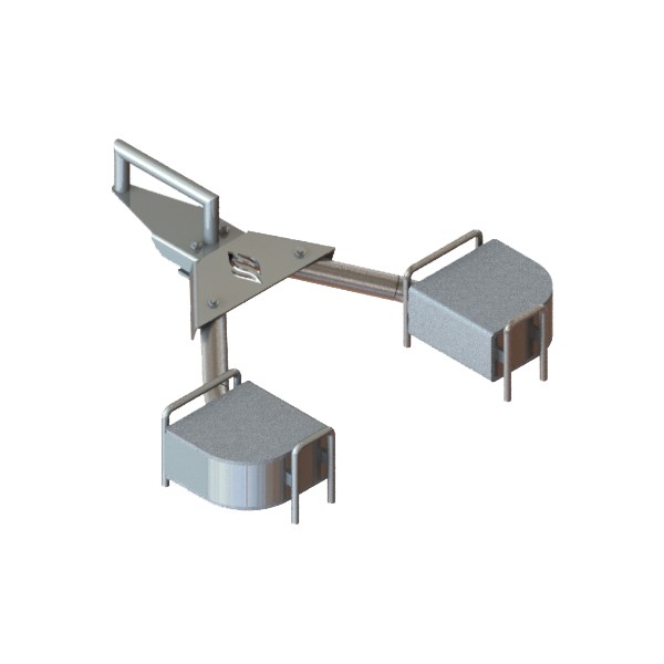 DF Series x MFB Gas Burner l หัวเตาอินฟาเรดแก๊สเปลวไฟสองหน้า - สำหรับอุ่นร้อนโมลด์การหล่ออลูมิเนียม