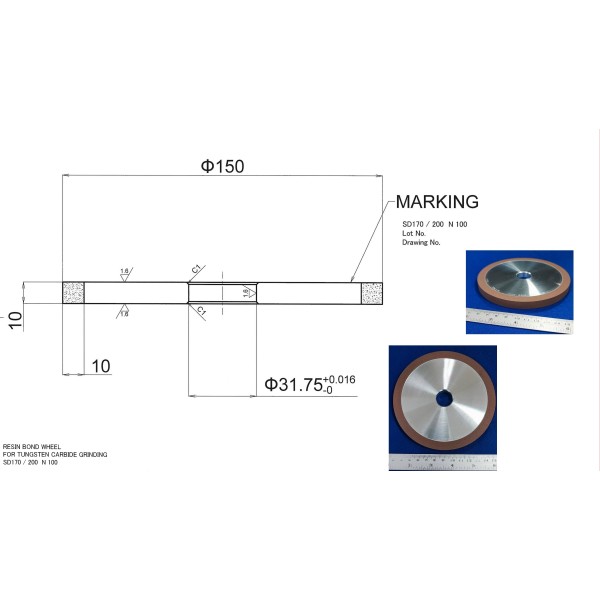 Grinding Wheels for Carbide, Steel, and Ceramic Shaping