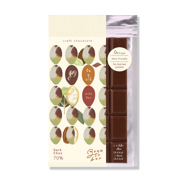 Health-Oriented Keto Chocolate Made from Pure Cocoa - Produced in Chanthaburi, Thailand