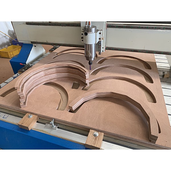 Woodwork Plywood MDF CNC processing NC processing machine Accuracy in Thailand