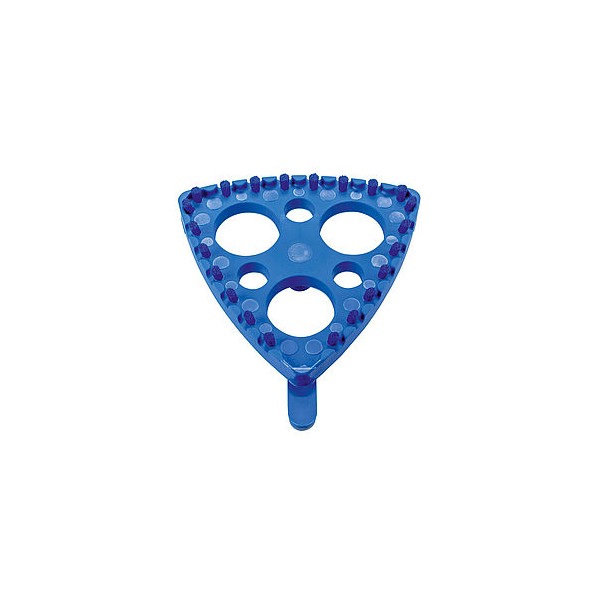Filip Double Cleaner Hi-Quality Made in Germany Blue Line Double Cleaner Plan Shifter Sieve No Back Wire Nylon Mesh Cleaning Brush Blue Nylon Brush Anti-Clogging Mesh Opening 90 250 Micron
