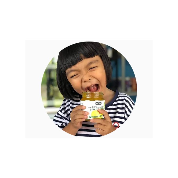 สเปรดน้ำตาลต่ำ - ลดน้ำตาลกว่า 90% พร้อมผลไม้เต็มชิ้น