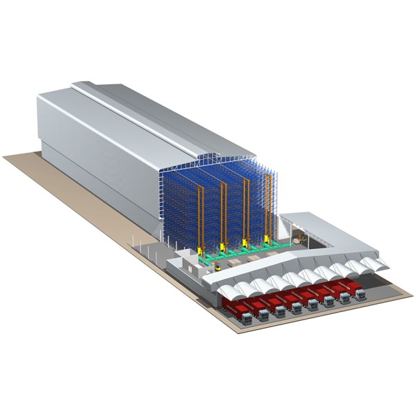 Unit-Load AS/RS Supporting Efficient Warehouse Management | LPI's Automation Solution