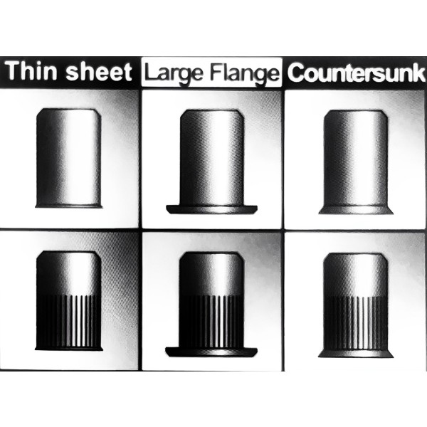 Reliable Blind Rivet Nuts Secure Threaded Fastening for Thin Materials