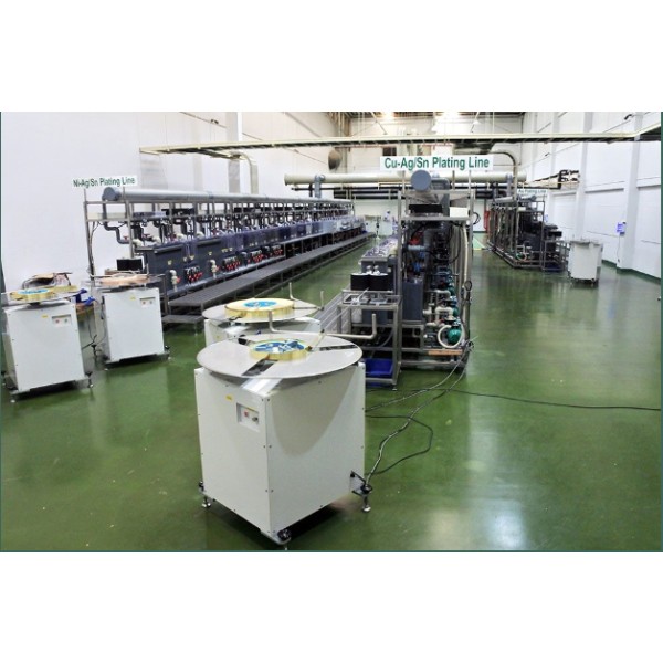 Efficient metal coating achieved with high-precision hoop plating technology / Balancing savings and aesthetics in Thailand