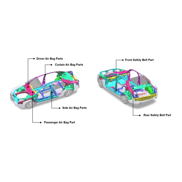 Automotive safety parts, press dies, welding jigs and tools, Thailand, Chonburi