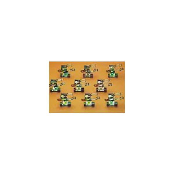 Clamps for electrical components organize wiring efficiently