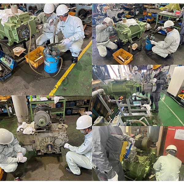 Training at Osaka Vacuum Japan
