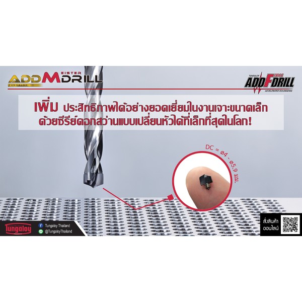 AddMeisterDrill: Interchangeable Head Drill Series