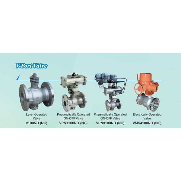 Ball valve / Industrial valve V-port NDV - Bangkok Thailand