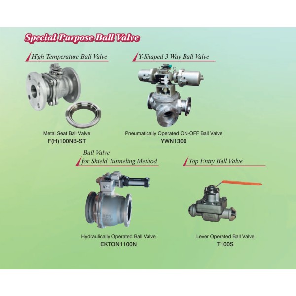 วาล์วบอล (Ball Valve) วาล์วอุตสาหกรรม NDV - Bangkok Thailand