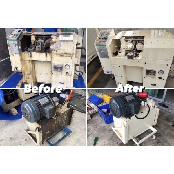 Machine regeneration/repair of thread cutting rolling machine Thailand