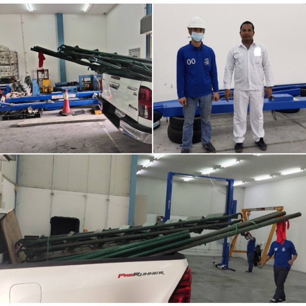 Car lift disassembly relocation Thailand
